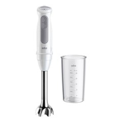 Braun Multiquick 5 MQ 50001 Hand Blender - Powerful 1kW White Stick Blender for Effortless Blending and Pureeing